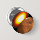 システム内のロッキー体の太陽の形成。 缶バッジ (正面&裏面)