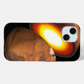 システム内のロッキー体の太陽の形成。 Case-Mate iPhoneケース (裏面 (横))