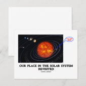 システム内の私たち太陽のの場所を再訪 (正面/裏面)