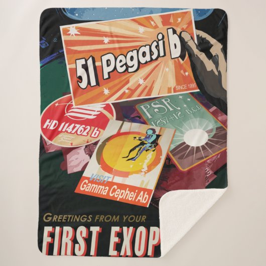 システム外で見つかった最初の外惑星を太陽の訪れる シェルパブランケット (正面)