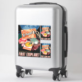 システム外で見つかった最初の外惑星を太陽の訪れる シール (スーツケース)