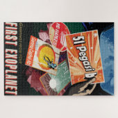 システム外で見つかった最初の外惑星を太陽の訪れる ジグソーパズル (横)