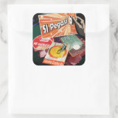 システム外で見つかった最初の外惑星を太陽の訪れる スクエアシール (バッグ)