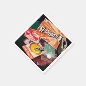 システム外で見つかった最初の外惑星を太陽の訪れる スタンダードカクテルナプキン (角)