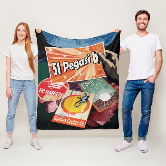 システム外で見つかった最初の外惑星を太陽の訪れる フリースブランケット (インサイチュ)