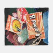 システム外で見つかった最初の外惑星を太陽の訪れる フリースブランケット (正面(横))