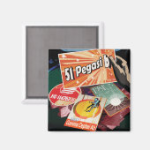 システム外で見つかった最初の外惑星を太陽の訪れる マグネット (正面/裏面)