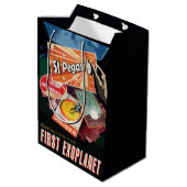 システム外で見つかった最初の外惑星を太陽の訪れる ミディアムペーパーバッグ (裏面アングル)