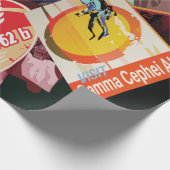 システム外で見つかった最初の外惑星を太陽の訪れる ラッピングペーパー (角)