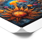 システム太陽のの作成 ポスター (角)