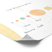 システム太陽のパステルランドスケープ教育プリント ポスター (角)