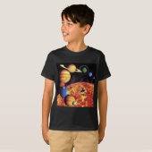 システム太陽のプラネットTシャツ Tシャツ (正面フル)