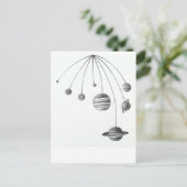 システム太陽のプリント ポストカード (スタンド正面)