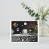 システム太陽のモンタージュはがき ポストカード (スタンド正面)