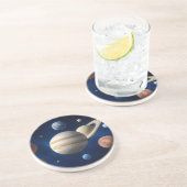 システム太陽のモンタージュ コースター (側面)