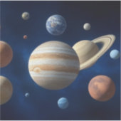 システム太陽のモンタージュ シール (正面)