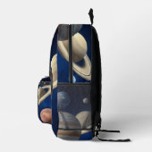 システム太陽のモンタージュ プリントバックパック (右)