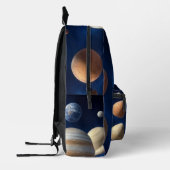 システム太陽のモンタージュ プリントバックパック (左)