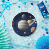 システム太陽のモンタージュ ペーパープレート (パーティー)