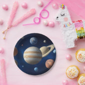 システム太陽のモンタージュ ペーパープレート (パーティー)