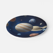 システム太陽のモンタージュ ペーパープレート (アングル)