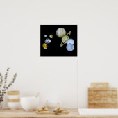 システム太陽のラージポスター – 科学天文学ギフト ポスター (キッチン)