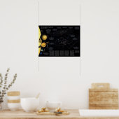 システム太陽の情報ポスター ポスター (キッチン)