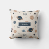 システム太陽の惑星のスケッチパターン クッション (正面)