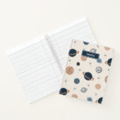 システム太陽の惑星のスケッチパターン ノートブック (内部)