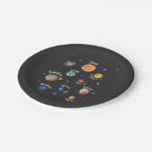 システム太陽の惑星キッズナレッジ宇宙Ca ペーパープレート (アングル)