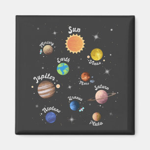 システム太陽の惑星キッズナレッジ宇宙Ca マグネット