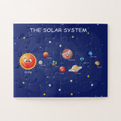システム太陽の惑星ジグソーパズル ジグソーパズル (横)