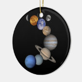 システム太陽の惑星宇宙 セラミックオーナメント (左)