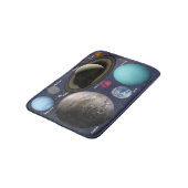 システム太陽の惑星浴マット バスマット (アングル)