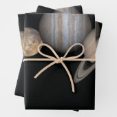 システム太陽の惑星科学イラストレーション ラッピングペーパーシート (インサイチュ)