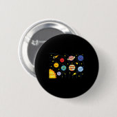 システム太陽の惑星科学宇宙少年少女ステム 缶バッジ (正面&裏面)
