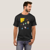 システム太陽の惑星科学宇宙星占い大学 Tシャツ (正面フル)