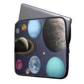 システム太陽の惑星電子バッグ ラップトップスリーブ (正面左)