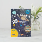 システム太陽の誕生日パーティーへの招待 招待状 (スタンド正面)