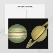 システム太陽の~の長い視野 ポストカード (正面/裏面)