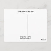 システム太陽の~の長い視野 ポストカード (裏面)