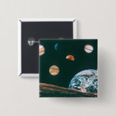 システム太陽の 缶バッジ (正面&裏面)