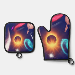 システム太陽の 鍋つかみ&鍋敷きセット