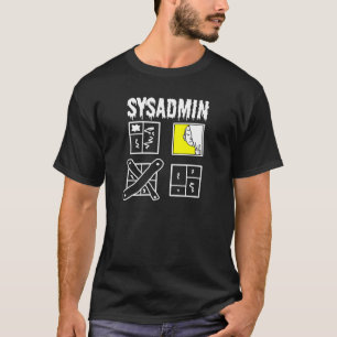 システム管理者 - Sysadmin Tシャツ