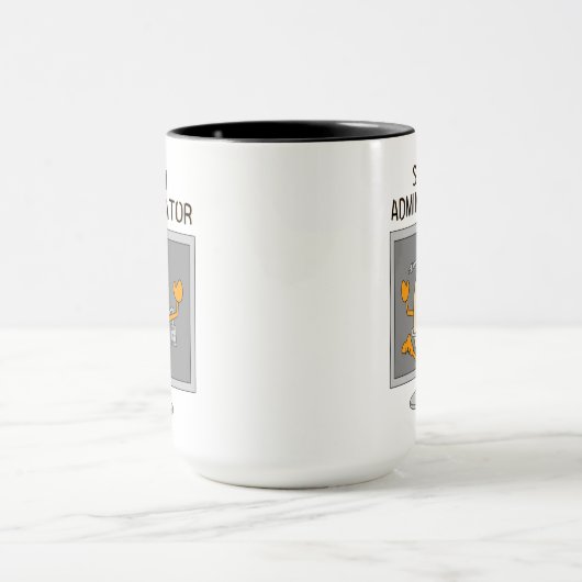 システム管理者Egghead マグカップ (中央)