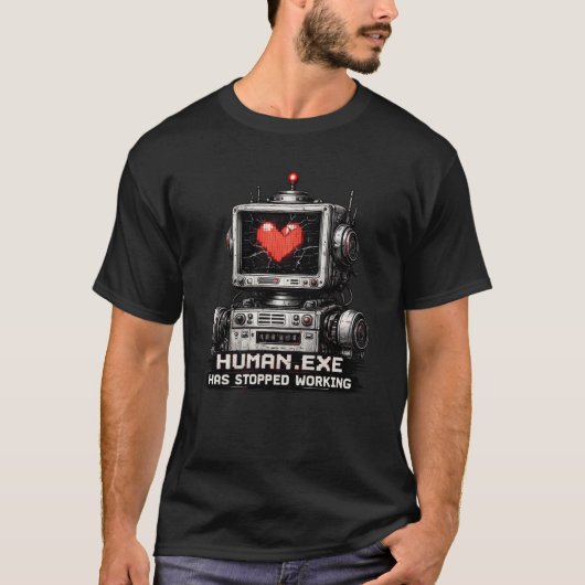 システム障害を検出しました。 🤖 Tシャツ (正面)