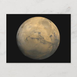 システムNASA内の惑星太陽の火星 ポストカード