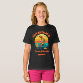 システラサウルス: 強くて楽しくて素敵 Tシャツ (正面フル)