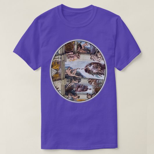 システンチャペル天井アートワーク2 Tシャツ (デザイン正面)