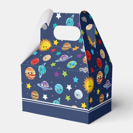 システ太陽のムのパター子供へン誕生日 フェイバーボックス (裏面サイド)